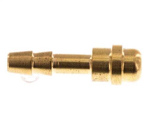 4 mm Brass Hose Barb without Union Nut (G1/8'') 11mm [10 Pieces]