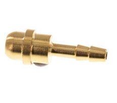 4 mm Brass Hose Barb without Union Nut (G1/4'') [10 Pieces]