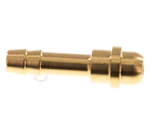 6 mm (1/4'') Brass Hose Barb without Union Nut (G1/4'') [10 Pieces]
