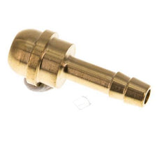 6 mm (1/4'') Brass Hose Barb without Union Nut (G3/8'') [5 Pieces]