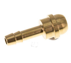 6 mm (1/4'') Brass Hose Barb without Union Nut (G3/8'') [5 Pieces]