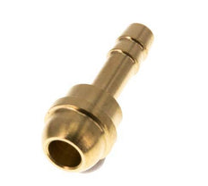 6 mm (1/4'') Brass Hose Barb without Union Nut (G3/8'') [5 Pieces]