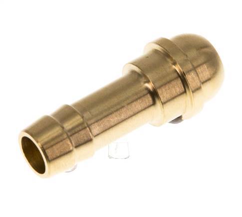 9 mm (3/8'') Brass Hose Barb without Union Nut (G3/8'') [5 Pieces]