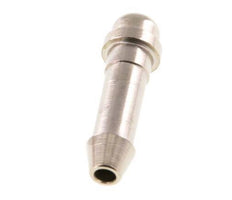 6 mm (1/4'') nickel plated Brass Hose Barb without Union Nut (G1/8'') 11mm [5 Pieces]