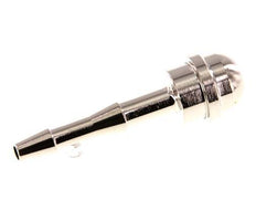 4 mm nickel plated Brass Hose Barb without Union Nut (G3/8'') 14.5mm [2 Pieces]