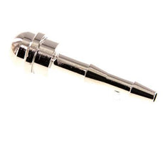 4 mm nickel plated Brass Hose Barb without Union Nut (G3/8'') 14.5mm [2 Pieces]