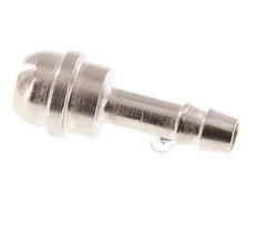 6 mm (1/4'') nickel plated Brass Hose Barb without Union Nut (G3/8'') 14.5mm [5 Pieces]