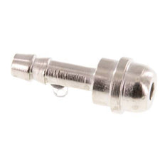 6 mm (1/4'') nickel plated Brass Hose Barb without Union Nut (G3/8'') 14.5mm [5 Pieces]