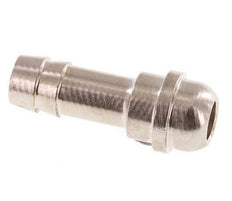9 mm (3/8'') nickel plated Brass Hose Barb without Union Nut (G3/8'') 14.5mm [5 Pieces]