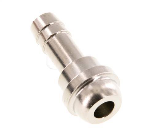 9 mm (3/8'') nickel plated Brass Hose Barb without Union Nut (G1/2'') 19.5mm [2 Pieces]
