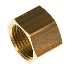 4/6/9mm (G3/8'') Brass Union Nut L14.5mm [5 Pieces]