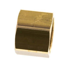 6/9/13mm (G1/2'') Brass Union Nut L20.5mm [2 Pieces]