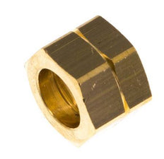 4/6/9mm (G3/8'' LH) Brass Union Nut L14.5mm [5 Pieces]