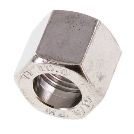 4/6/9mm (G1/4'') Stainless Steel Union Nut L14.5mm [2 Pieces]