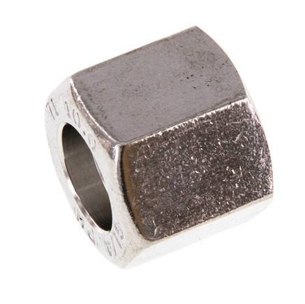 4/6/9mm (G1/4'') Stainless Steel Union Nut L14.5mm [2 Pieces]