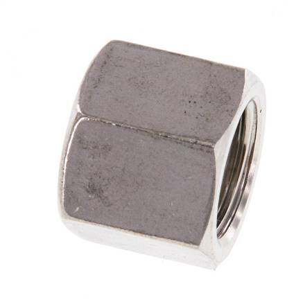 4/6/9mm (G1/4'') Stainless Steel Union Nut L14.5mm [2 Pieces]