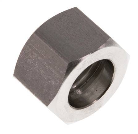 6/9/13mm (G1/2'') Stainless Steel Union Nut L16mm