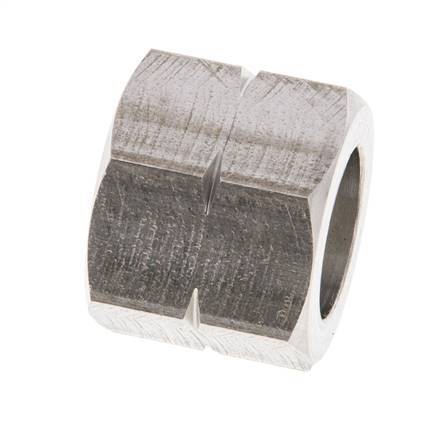 4/6/9mm (G3/8'' LH) Stainless Steel Union Nut L16mm