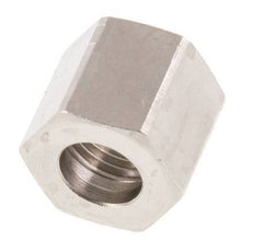 4/6mm (G1/4'') Nickel-plated Brass Union Nut L15.5mm [5 Pieces]