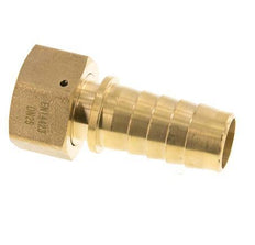 25x40 mm & G1'' Brass Hose Pillar with Union Nut DIN EN 14423 / DIN 2826