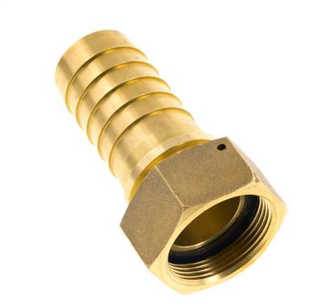 38x54 mm & G1-1/2'' Brass Hose Pillar with Union Nut DIN EN 14423 / DIN 2826