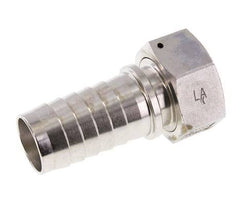 32x48 mm & G1-1/4'' Stainless Steel 1.4301 Hose Pillar with Union Nut DIN EN 14423 / DIN 2826
