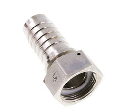 32x48 mm & G1-1/4'' Stainless Steel 1.4301 Hose Pillar with Union Nut DIN EN 14423 / DIN 2826