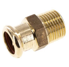 Press Fitting - 15mm Female & R 1/2'' Male - Copper alloy