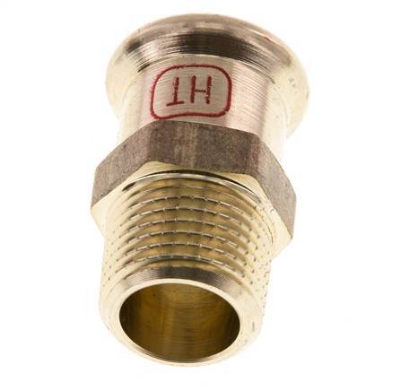 Press Fitting - 18mm Female & R 1/2'' Male - Copper alloy