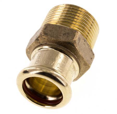 Press Fitting - 18mm Female & R 3/4'' Male - Copper alloy