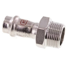 Press Fitting - 15mm Female & R 3/4'' Male - Stainless Steel