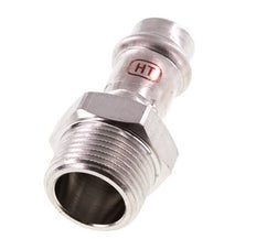 Press Fitting - 15mm Female & R 3/4'' Male - Stainless Steel