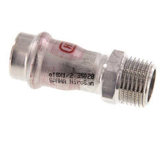 Press Fitting - 18mm Female & R 1/2'' Male - Stainless Steel