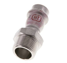 Press Fitting - 18mm Female & R 3/4'' Male - Stainless Steel