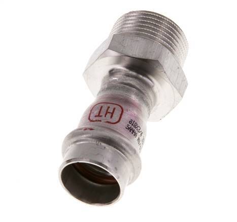 Press Fitting - 18mm Female & R 3/4'' Male - Stainless Steel