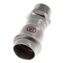 Press Fitting - 22mm Female & R 1/2'' Male - Stainless Steel