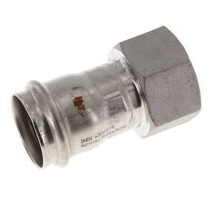 Press Fitting - 35mm Female & Rp 1-1/4'' Female - Stainless Steel