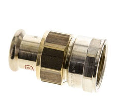 Union Press Fitting - 22mm Female & Rp 1'' Female - Copper alloy Flat Sealing