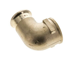 90deg Elbow Press Fitting - 35mm Female & Rp 1-1/4'' Female - Copper alloy