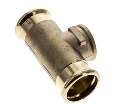 Tee Press Fitting - 35mm Female & Rp 1'' Female - Copper alloy