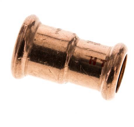 Press Fitting - 15mm Female & 18mm - Copper alloy