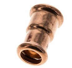 Press Fitting - 15mm Female & 18mm - Copper alloy