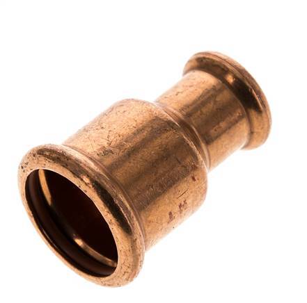 Press Fitting - 18mm Female & 28mm - Copper alloy