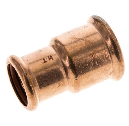 Press Fitting - 28mm Female & 35mm - Copper alloy