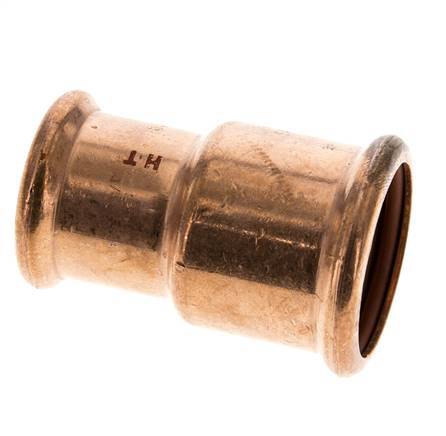 Press Fitting - 28mm Female & 35mm - Copper alloy