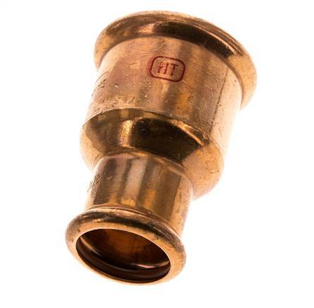 Press Fitting - 28mm Female & 42mm - Copper alloy
