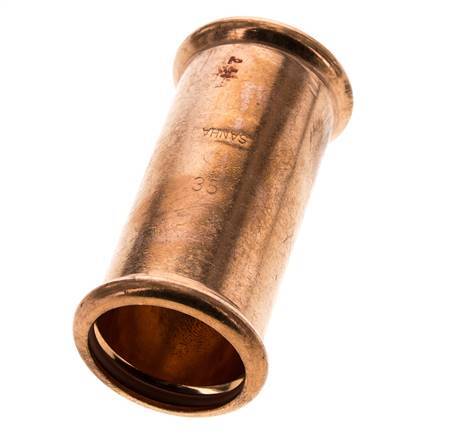Press Fitting - 35mm Female - Copper alloy Long