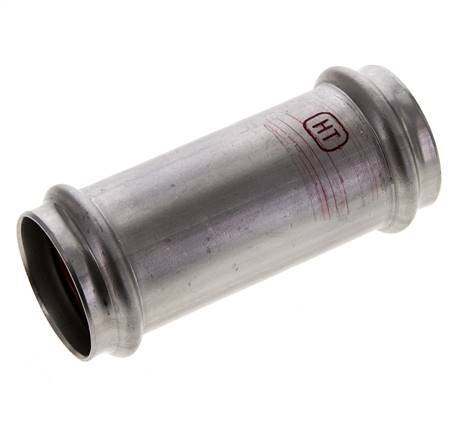 Press Fitting - 35mm Female - Stainless Steel Long