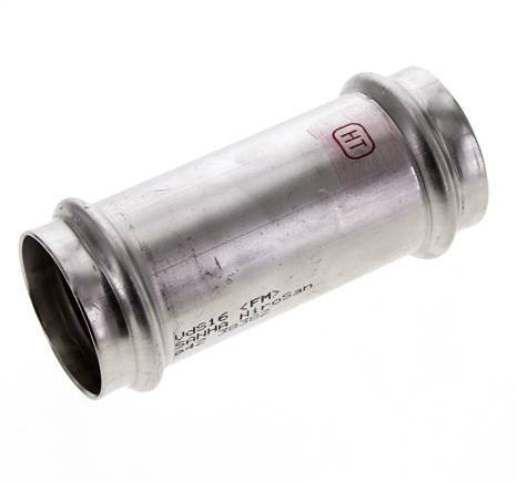 Press Fitting - 42mm Female - Stainless Steel Long