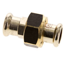 Union Press Fitting - 15mm Female - Copper alloy Flat Sealing